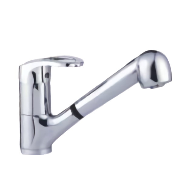 Single lever pull-out sink mixer 8015-6D 