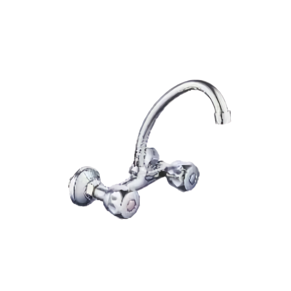 Double handle wall-mounted sink mixer 8052-25 